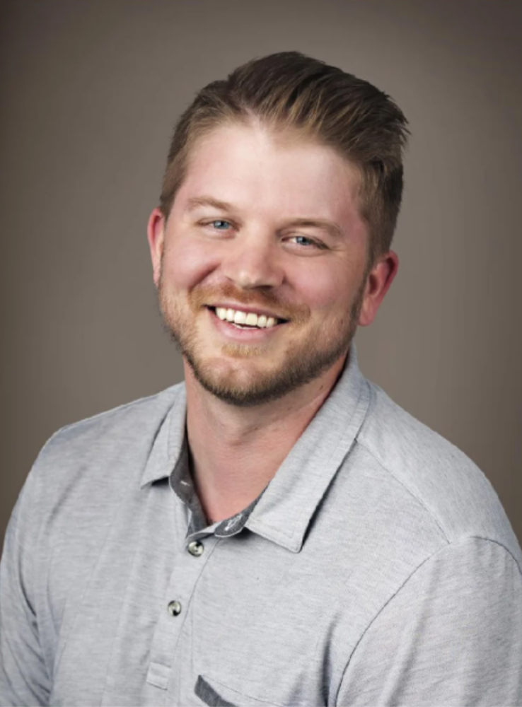 Portrait of Andy Turbak for KXLG Digital Works in South Dakota.